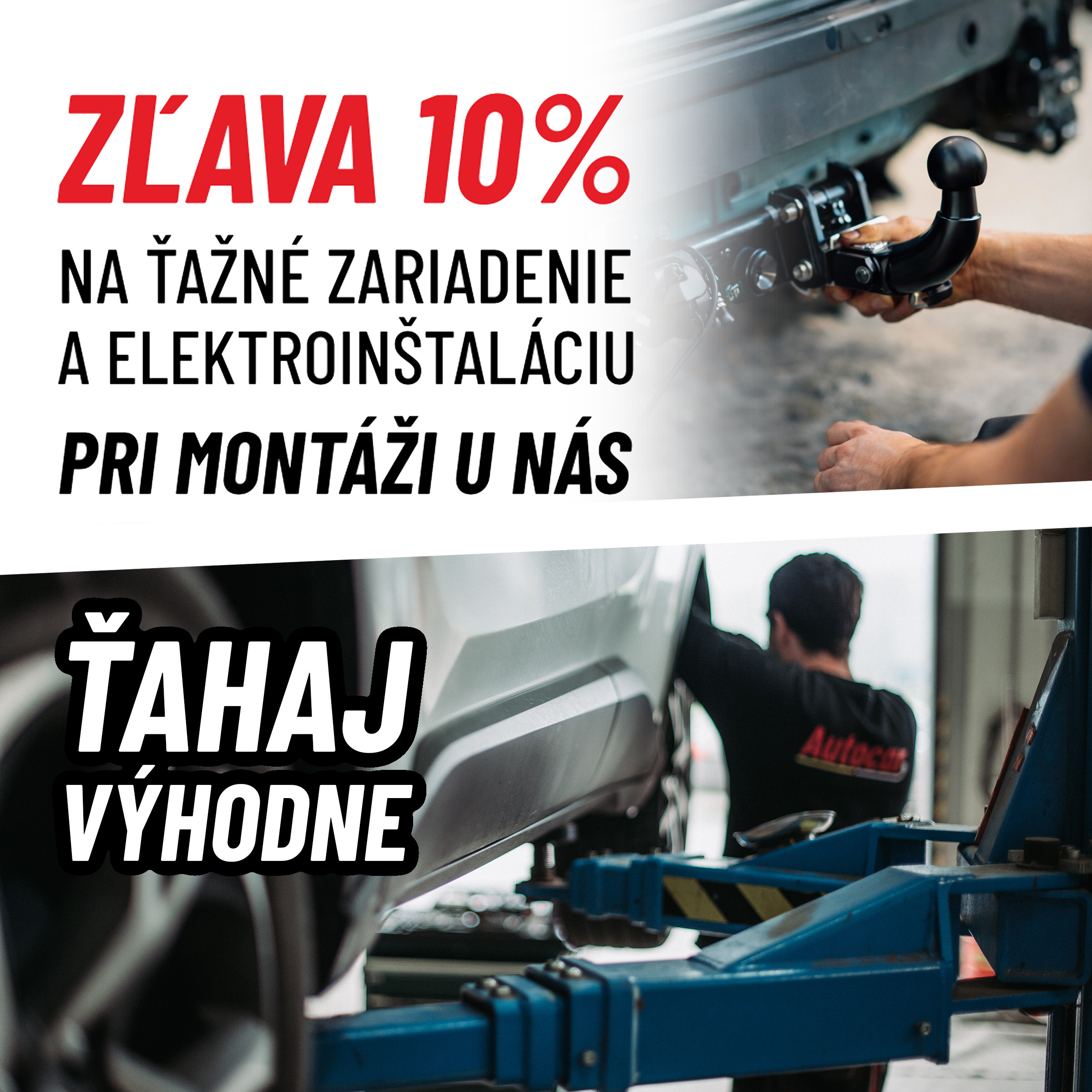 montaz tazneho zlava 10%